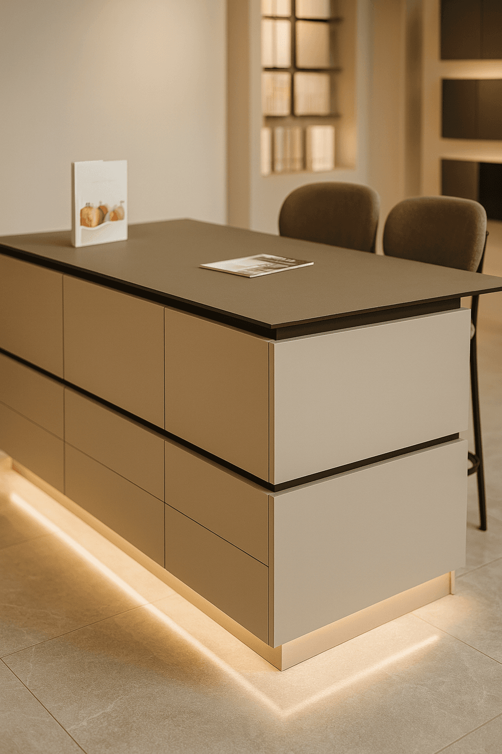 Natolin Modern - Kuchnia z wyspą