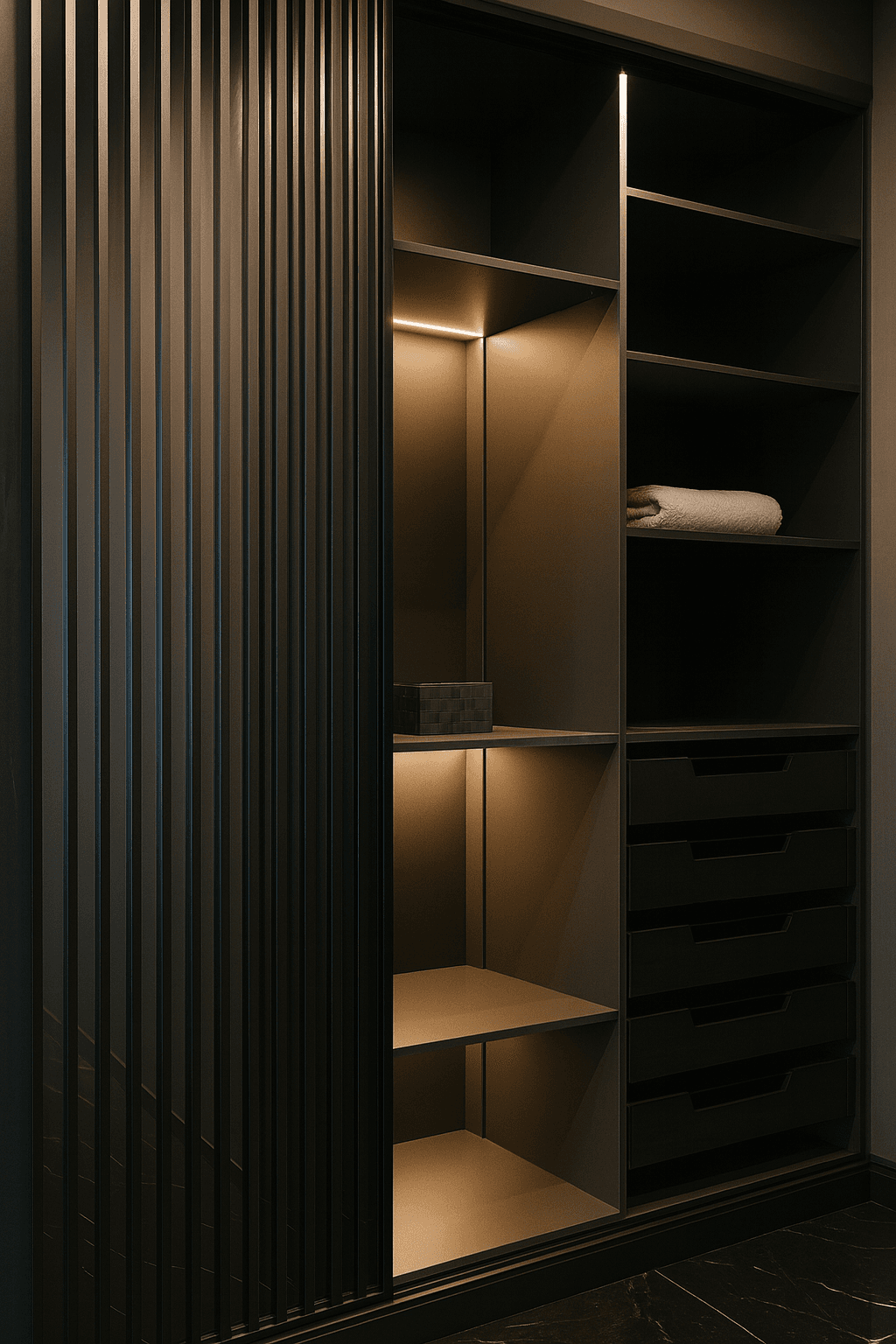 Powiśle Minimal - Garderoba